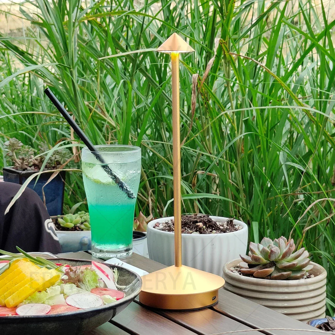 Genopladelig Bordlampe Kreativ Spisestue Touch Led Pina Pro Bordlampe Hotel Bar Kaffe Skrivebord Lampe Dekorativ Skrivebord Lampe