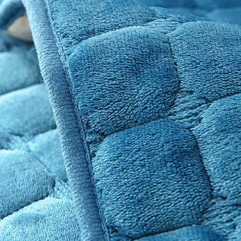 Hyggeligt Blødt Tykt Plys Non-Slip Sofa Cover |