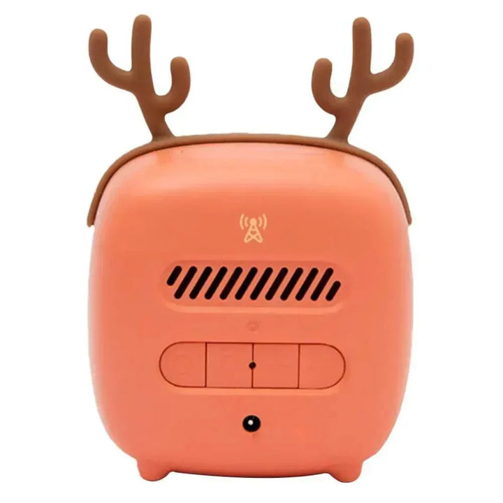 Cartoon Bunny LED Alarmur med Nattelys – Genopladeligt, Sødt Digitalt Display til Børn &amp; Soveværelser