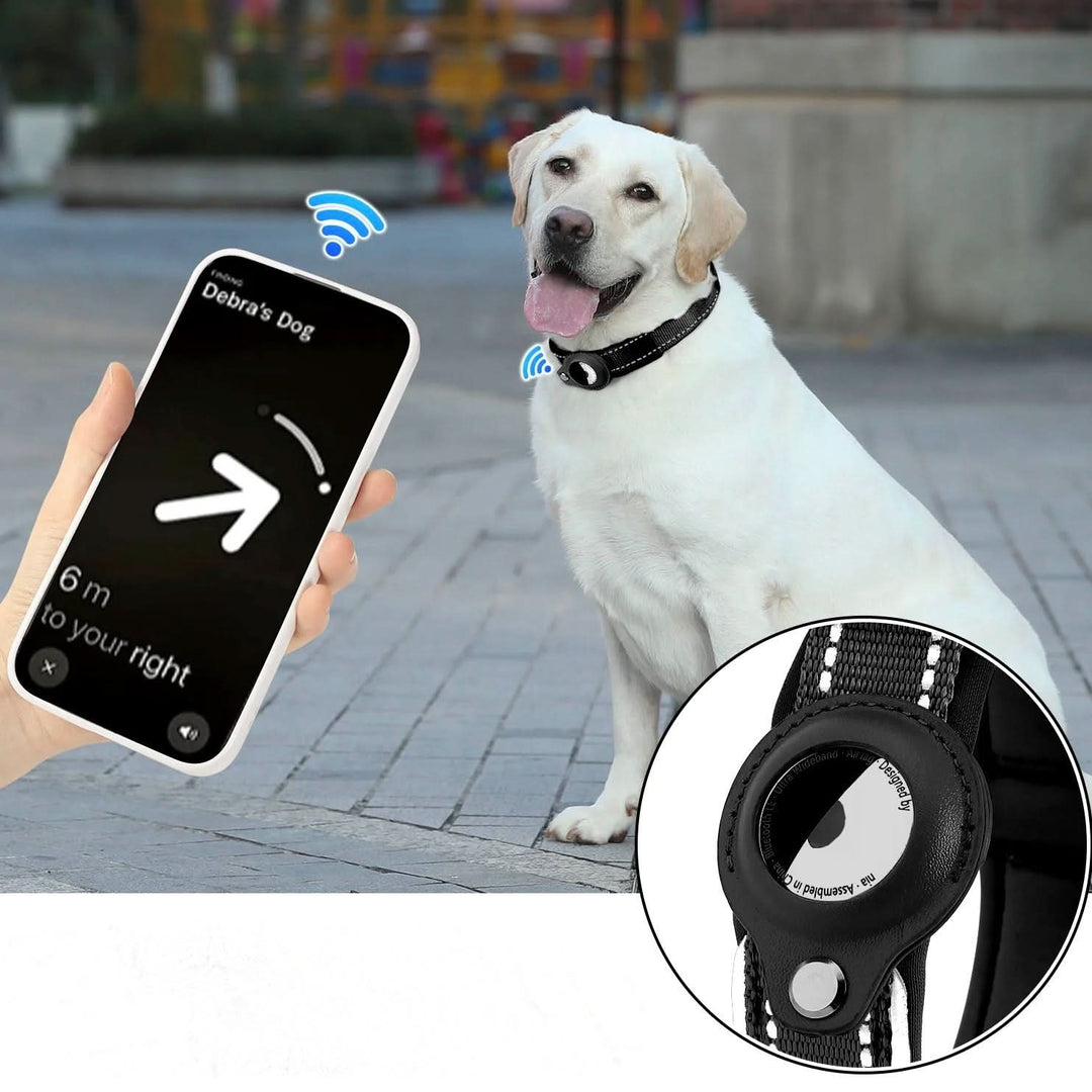 LEAZO - AirTag Hundehalsbånd