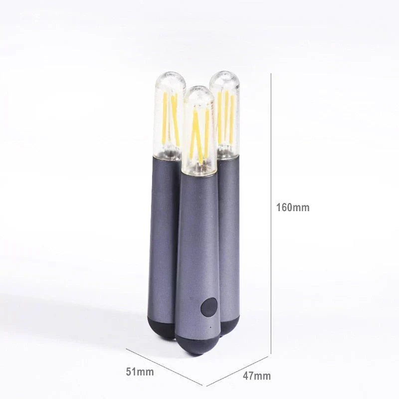 FlexiGlow genopladelig LED natlampe