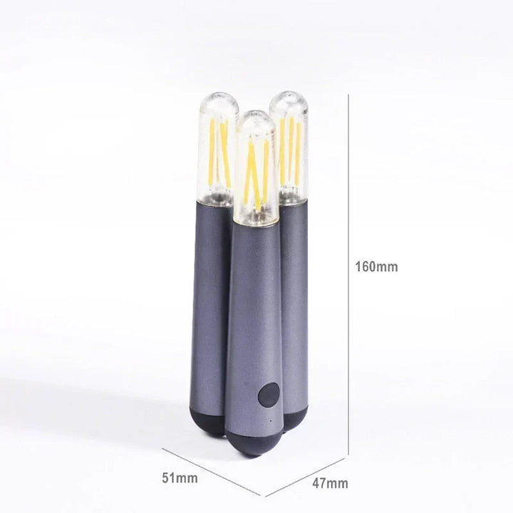 FlexiGlow genopladelig LED natlampe