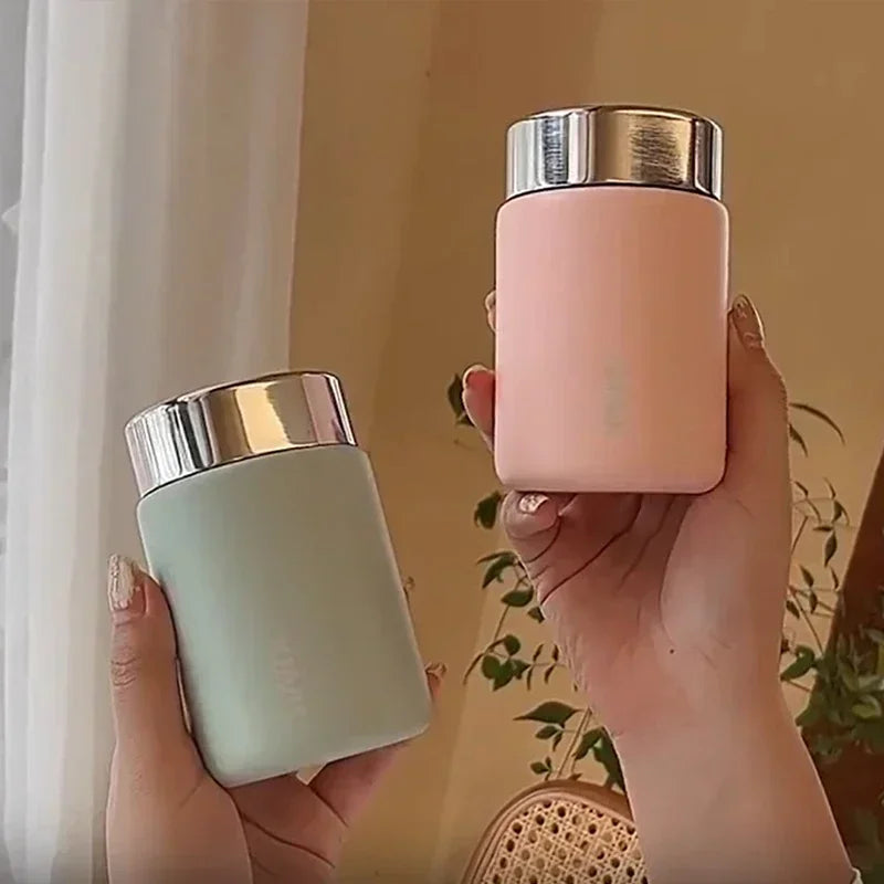 230ml Mini 316 Rustfrit Stål Bærbar Termokande - Lomme Vakuumflaske