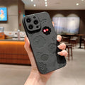Sød Monster Stødabsorberende Læder iPhone Cover