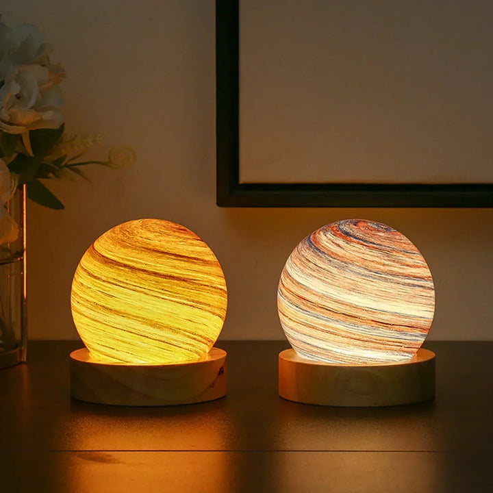 CosmicGlow - Mini natlys 3D - soldekoration LED - galakse atmosfære