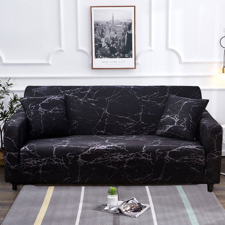 Moderne skridsikker farverig elastisk sofatræk