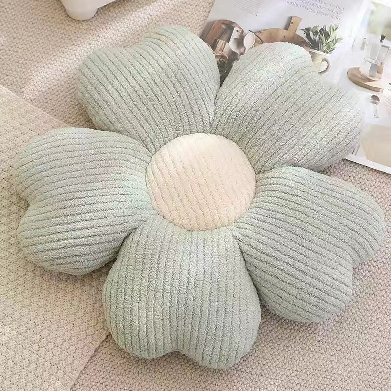 Fluffy Kløver Blomster Pude