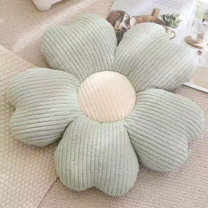 Fluffy Kløver Blomster Pude