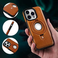 Magnetisk iPhone-cover med usynlig ringholder
