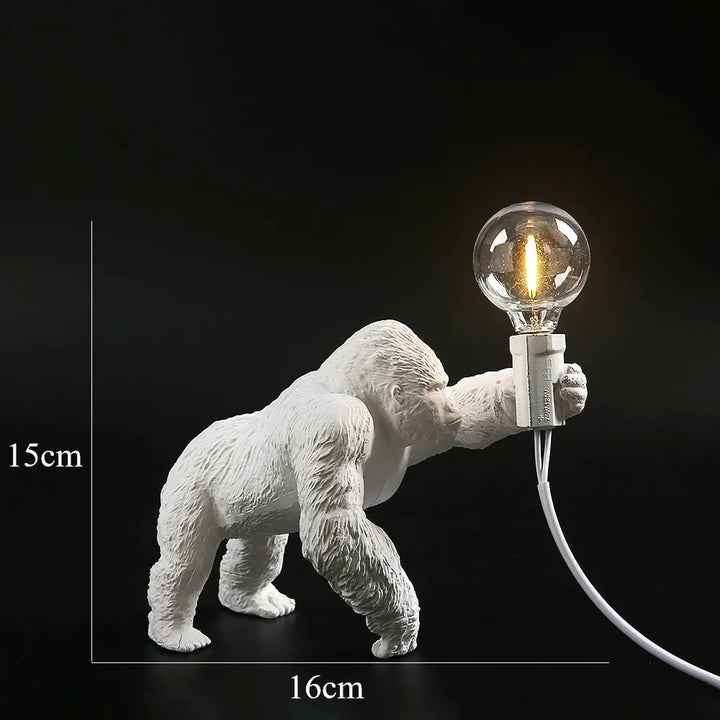 Vred Gorilla Bord Natlampe