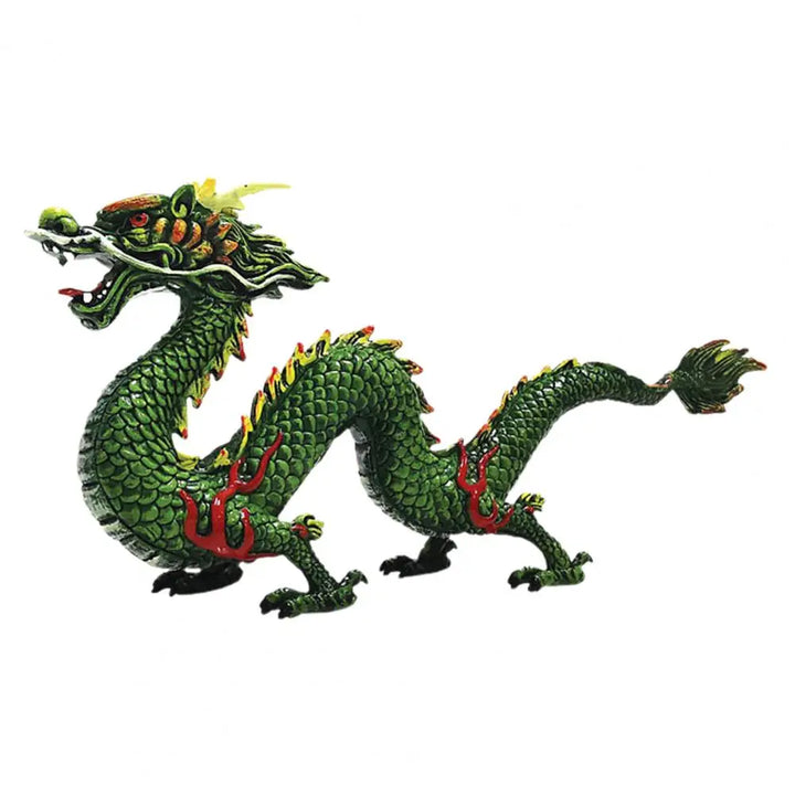 Livlig Kinesisk Drage Feng Shui Skulptur
