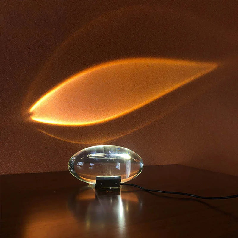 Krystal Sunset Sky Bordlampe
