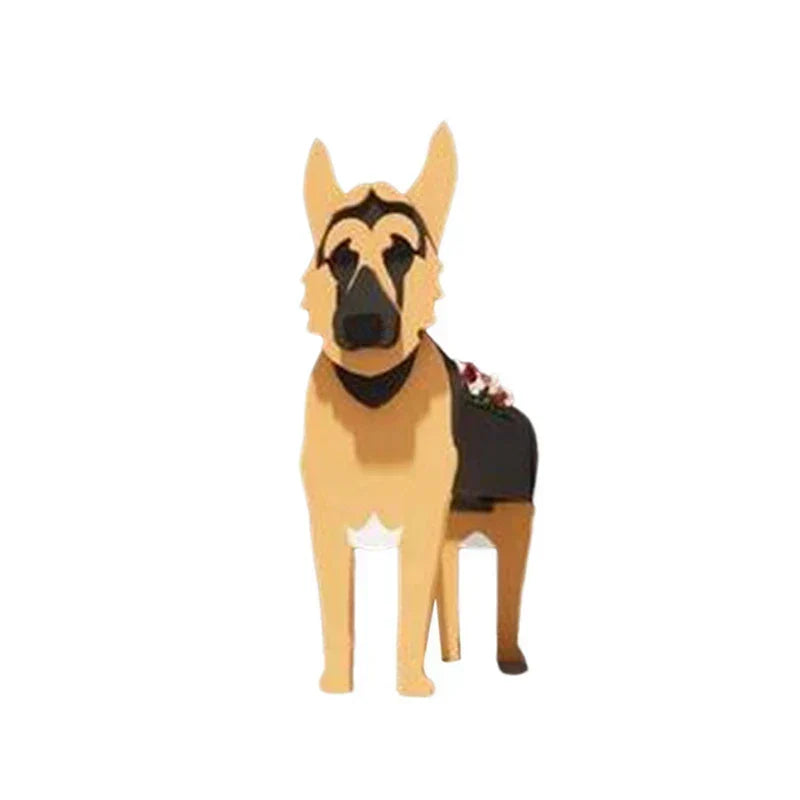 Blomsterpotte - Pawsome - Hund Planteringsbeholder - Forskellige Racer
