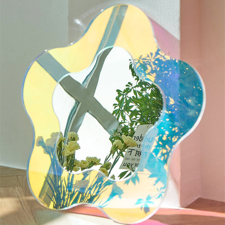Acryl Blomster Spejl |