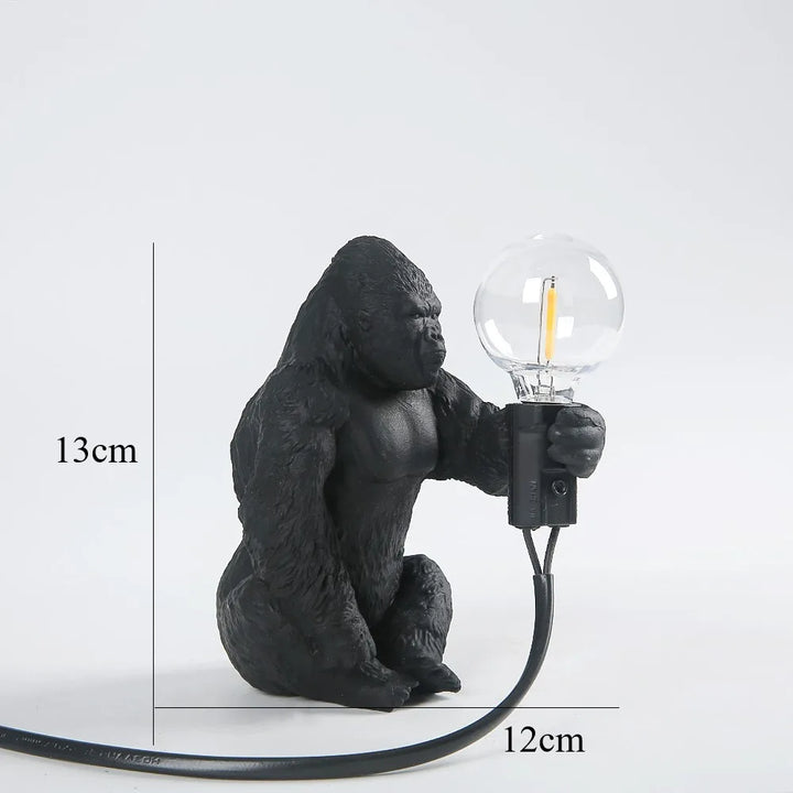 Vred Gorilla Bord Natlampe