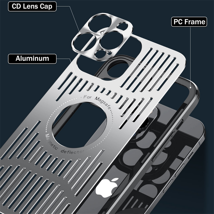 Metal Armor Heavy Duty iPhone Cover