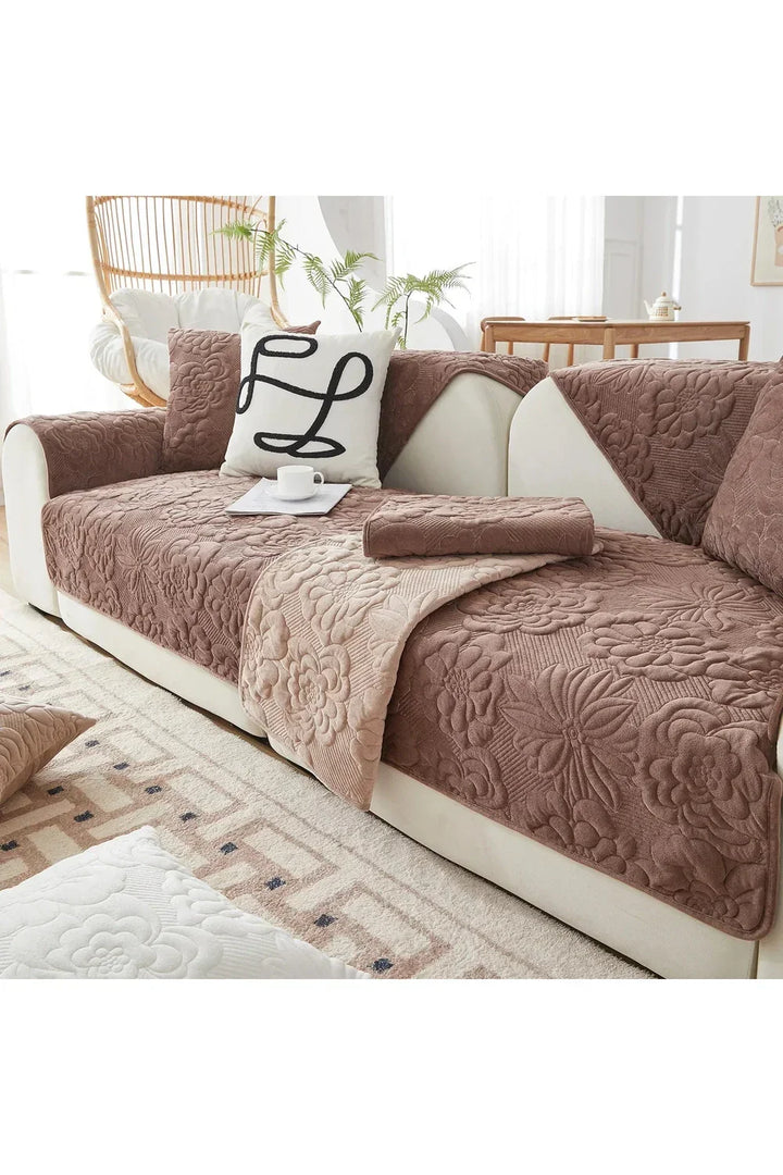 Plush sofaovertræk |