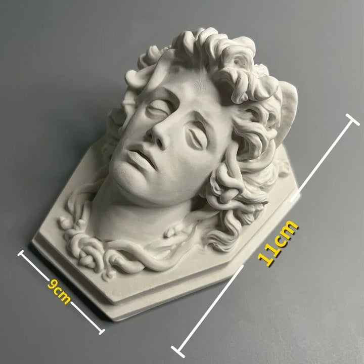 Nordisk INS Stil Karakter Plaster Statue DIY Malet Skitse Fotografi Rekvisitter Bord Dekorationer Hjem Kunst Plaster Dekoration