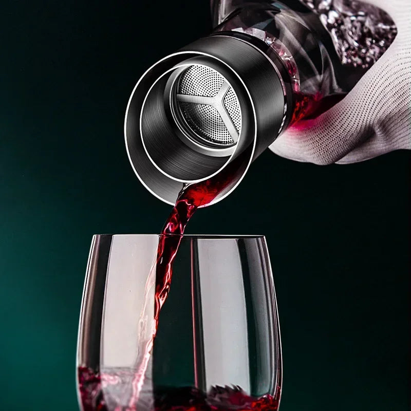 1500ml Iceberg Decanter Kreativ Blyfri Krystalmateriale Luksus Høj- Kvalitets Hjem Rødvinsdistributør Decanter Vinkaraffel