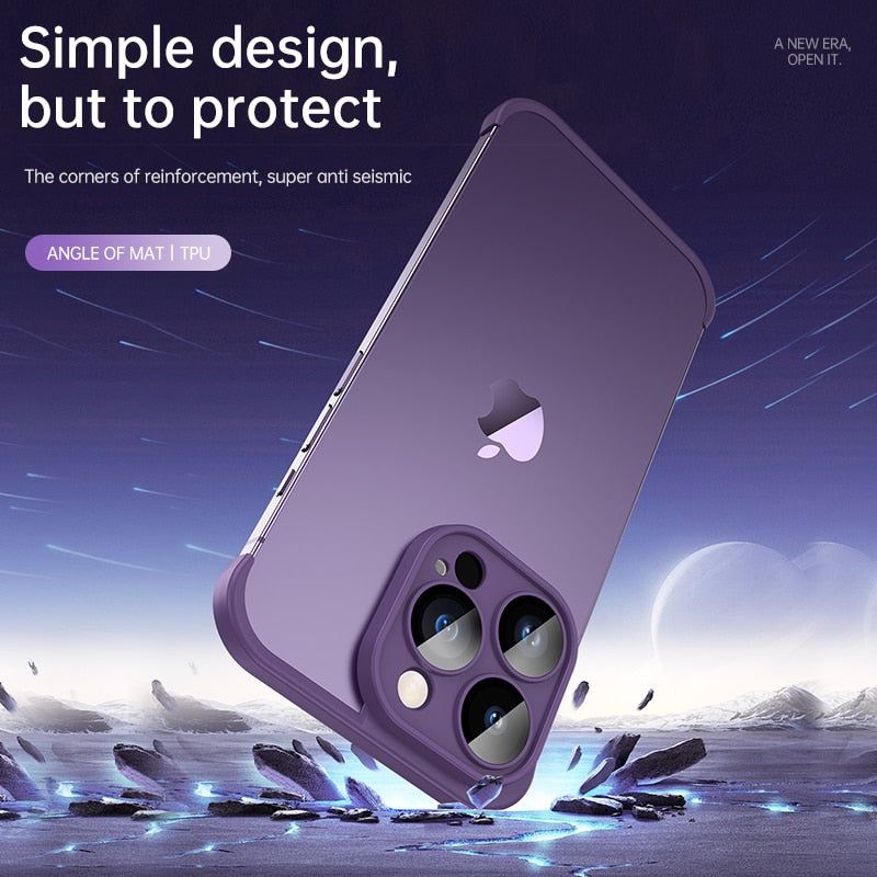 Stødabsorberende Hjørnepude Blød Silikone iPhone Cover