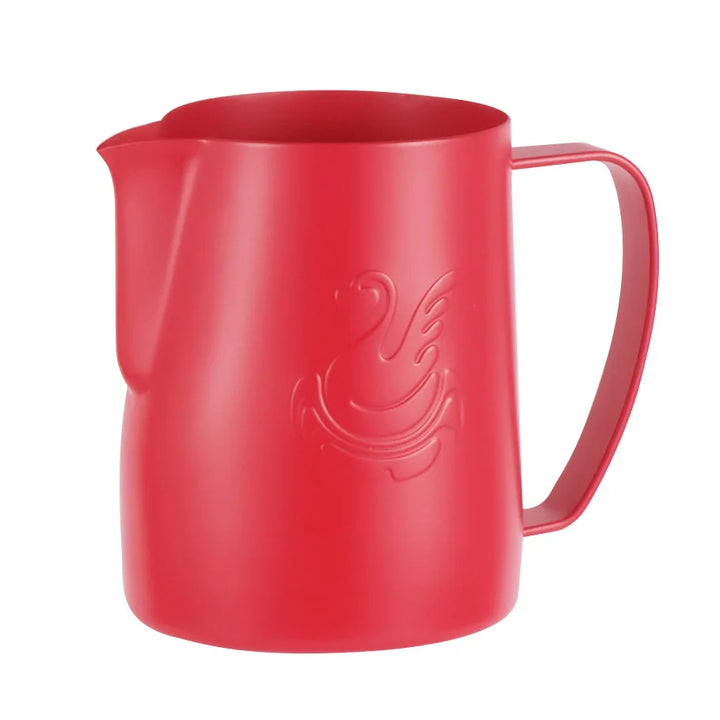 600ml rustfrit stål kaffekande mælkeskummer kop flødeskum maker espresso latte art værktøj elegant svane