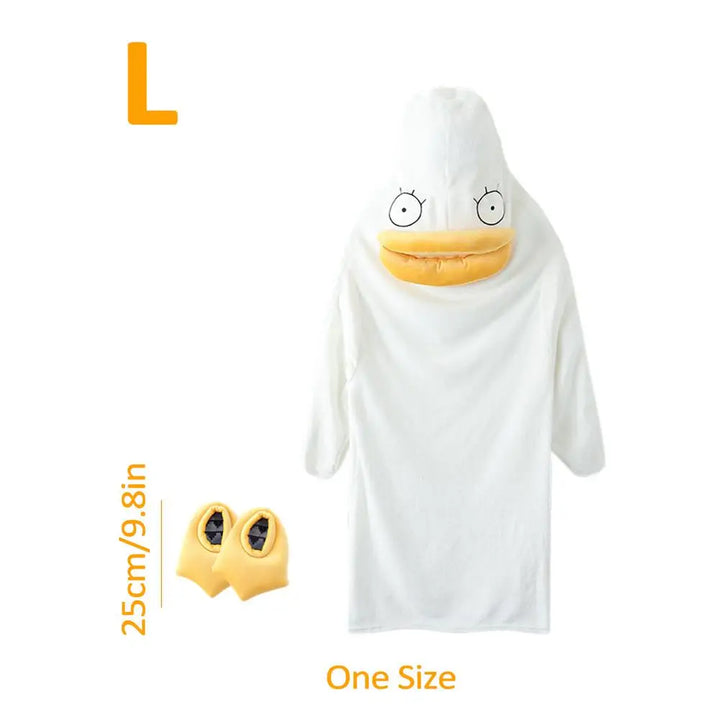 Forvirret And Varm Voksen Pyjamas Kostume