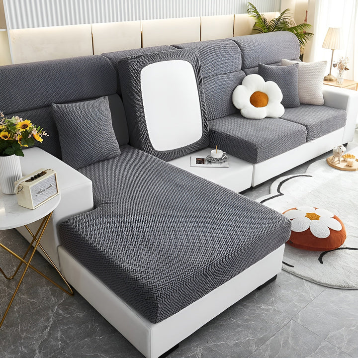 Elastic Sofa Cover – Vandafvisende og Skræddersyet | Beskyttelsesbetræk Fremstillet af Strækstof |