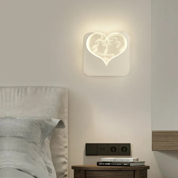 Moderne minimalistisk LED væglampe