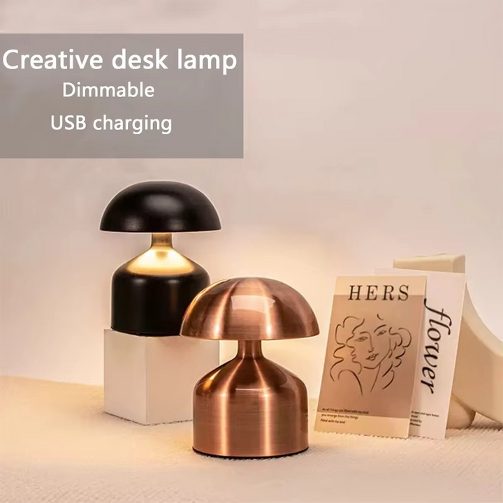Alsidig LED Touch Natlampe - 3-farvet Dæmpbar Nattelys