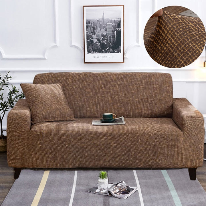 Moderne skridsikker farverig elastisk sofatræk