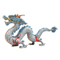 Livlig Kinesisk Drage Feng Shui Skulptur