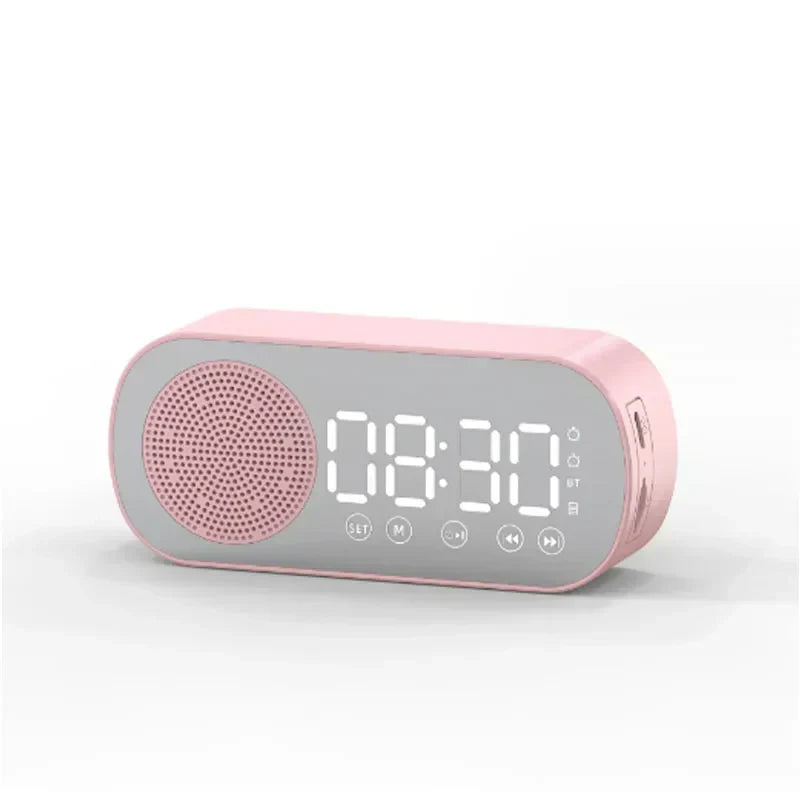Digital Vækkeur med Bluetooth Højttaler &amp; FM Radio