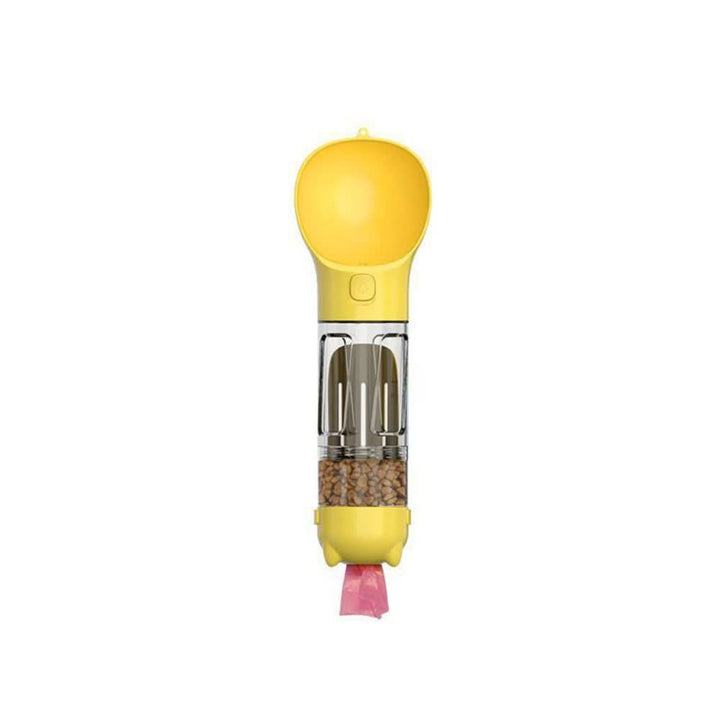 Snackbuddy Pro – 2-i-1 Vand- &amp; Madflaske med Affaldsposeholder