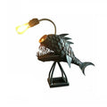 Bordlampe - RusticFish - Justerbart lys - Håndlavet kunstnerisk charme
