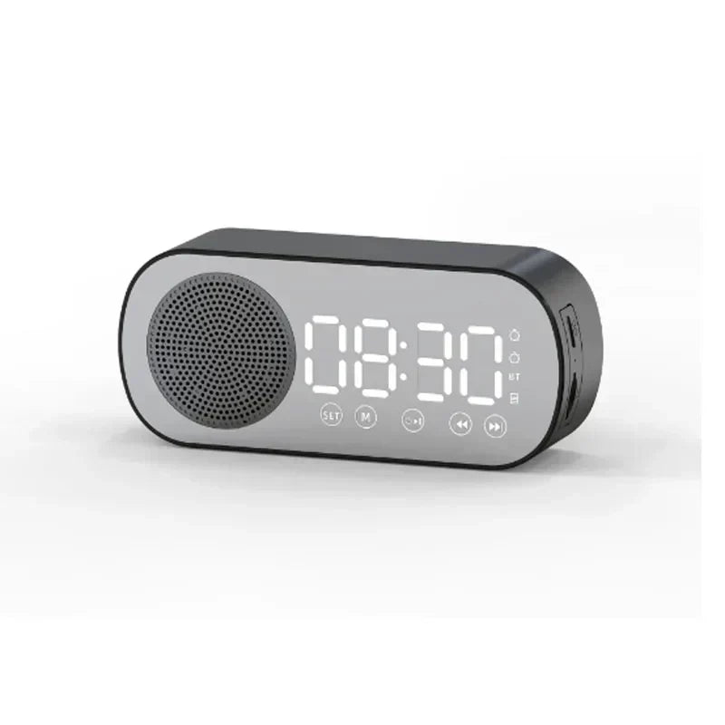 Digital Vækkeur med Bluetooth Højttaler &amp; FM Radio