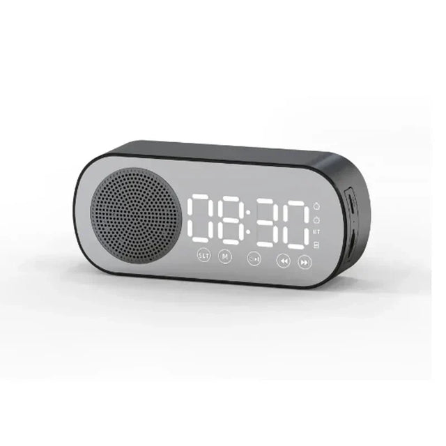 Digital Vækkeur med Bluetooth Højttaler & FM Radio