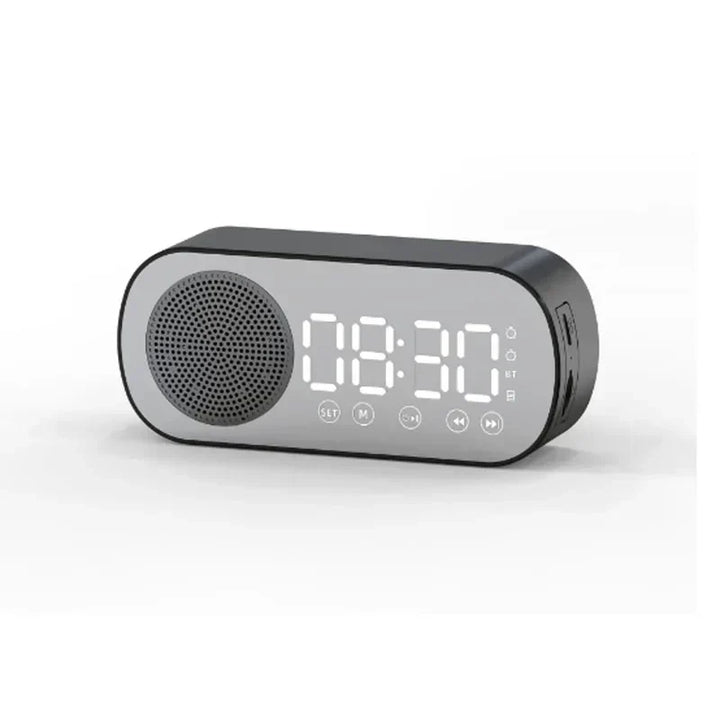 Digital Vækkeur med Bluetooth Højttaler &amp; FM Radio