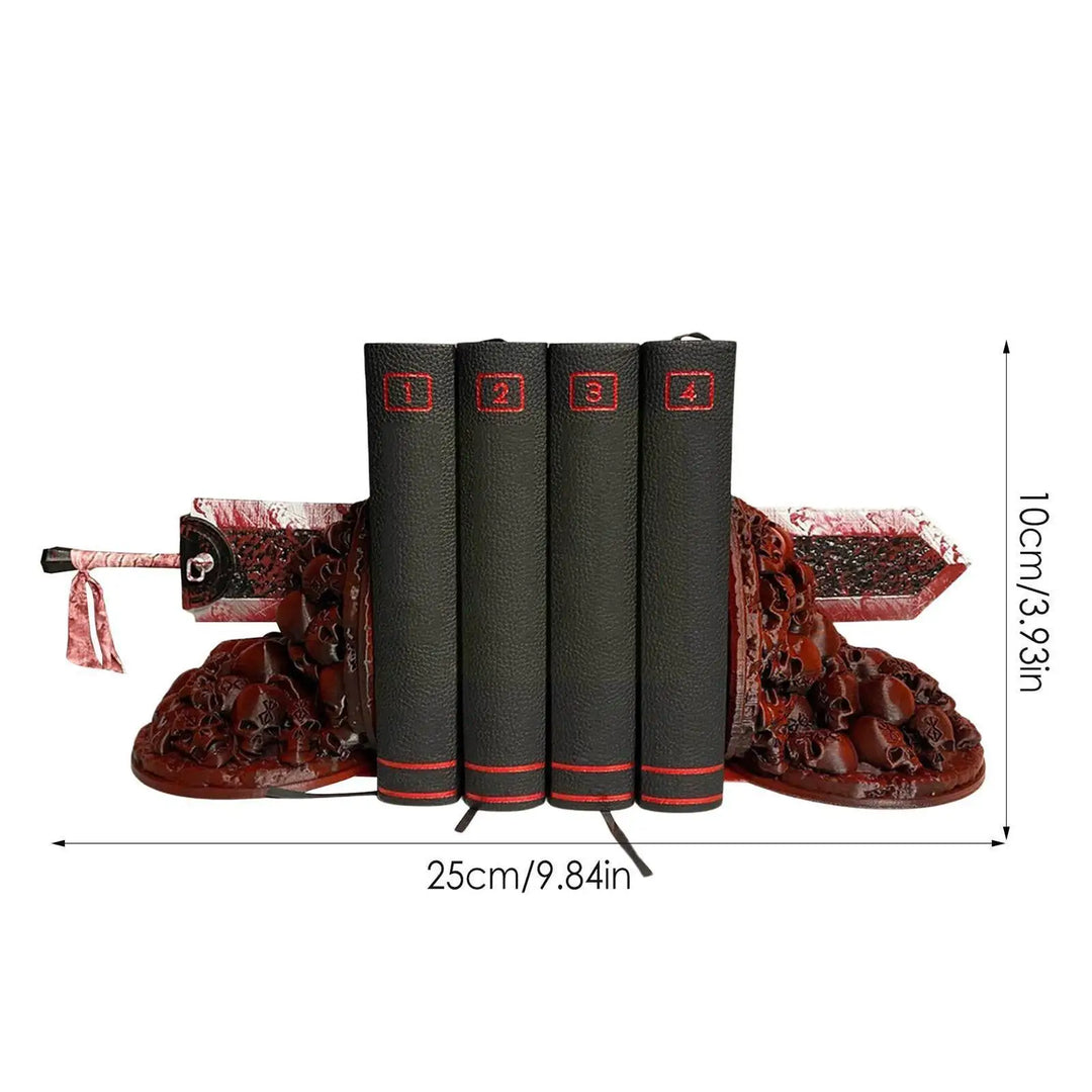 Berserk Bogstøtter Vrede Bogstøtter Dragejæger Harpiks Håndværk Studie Kunst Dekorativ Ornament Hjem Skrivebord Bogreol T4z7