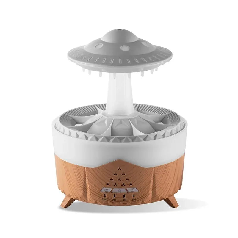 UFO Luftfugter | Ultrasonisk Aromaterapi Diffuser med Fjernbetjening - Grosven