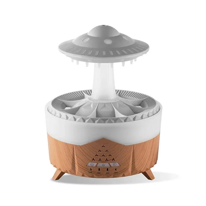 UFO Luftfugter | Ultrasonisk Aromaterapi Diffuser med Fjernbetjening - Grosven