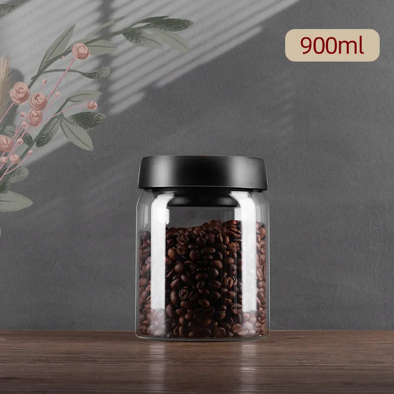 GIANXI Vakuumforseglet Kande, Kaffe Bønner, Glas, Tæt Beholder, Fødevarer, Korn, Slik, Friskholdende Beholder, Køkken Tilbehør