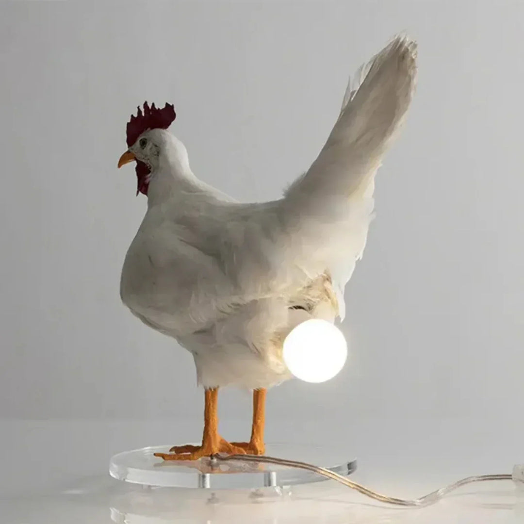 Landhus Kylling Bordlampe