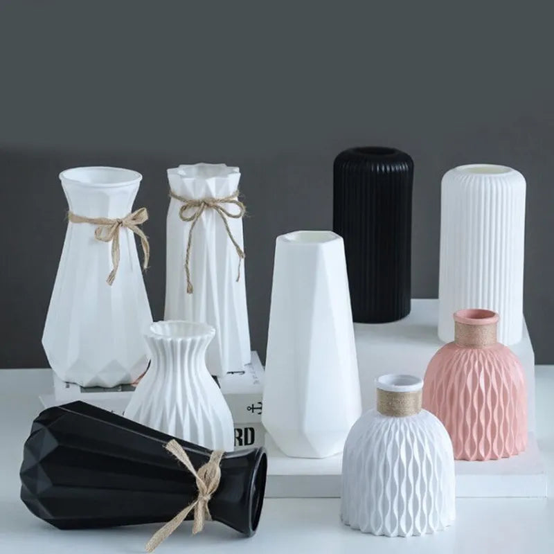 Moderne elegante blomster vaser