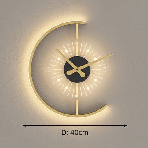 Moderne minimalistisk LED-ur