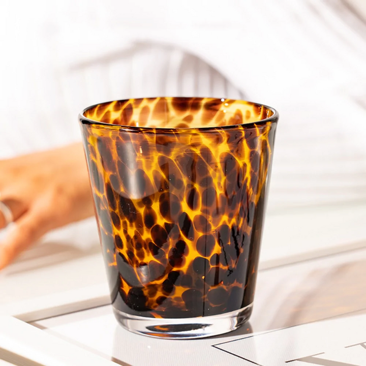 Leopard Retro Drikkeglas