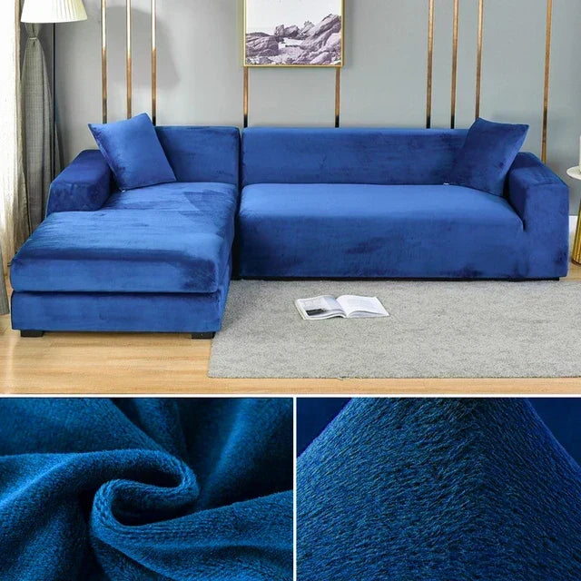 SofaGuard™ | Elastisk Velour Sofa Betræk, der Sparrer Dig For Penge