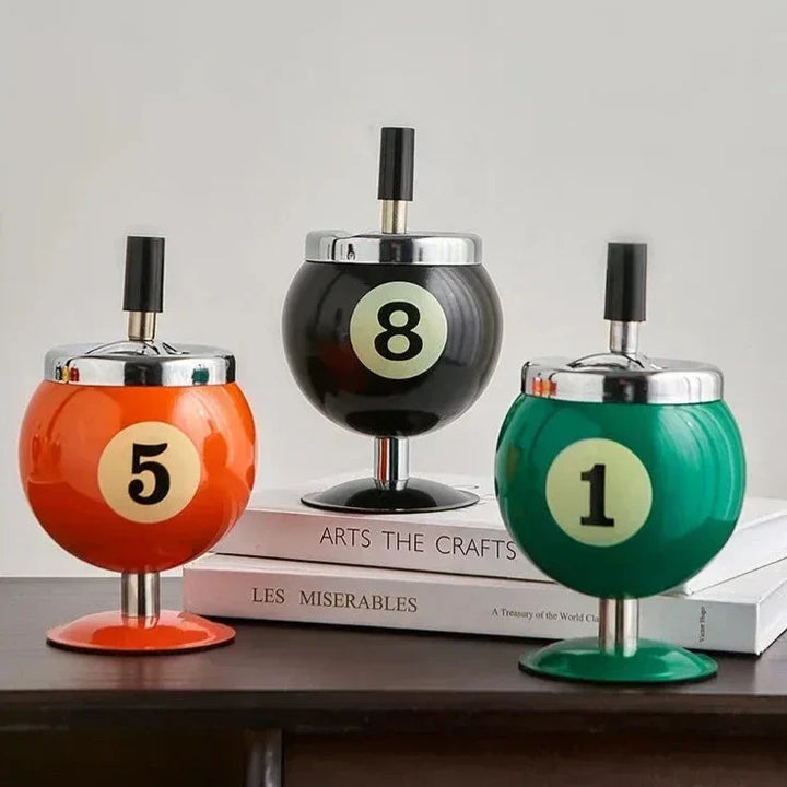 Metal Billiard Askebæger
