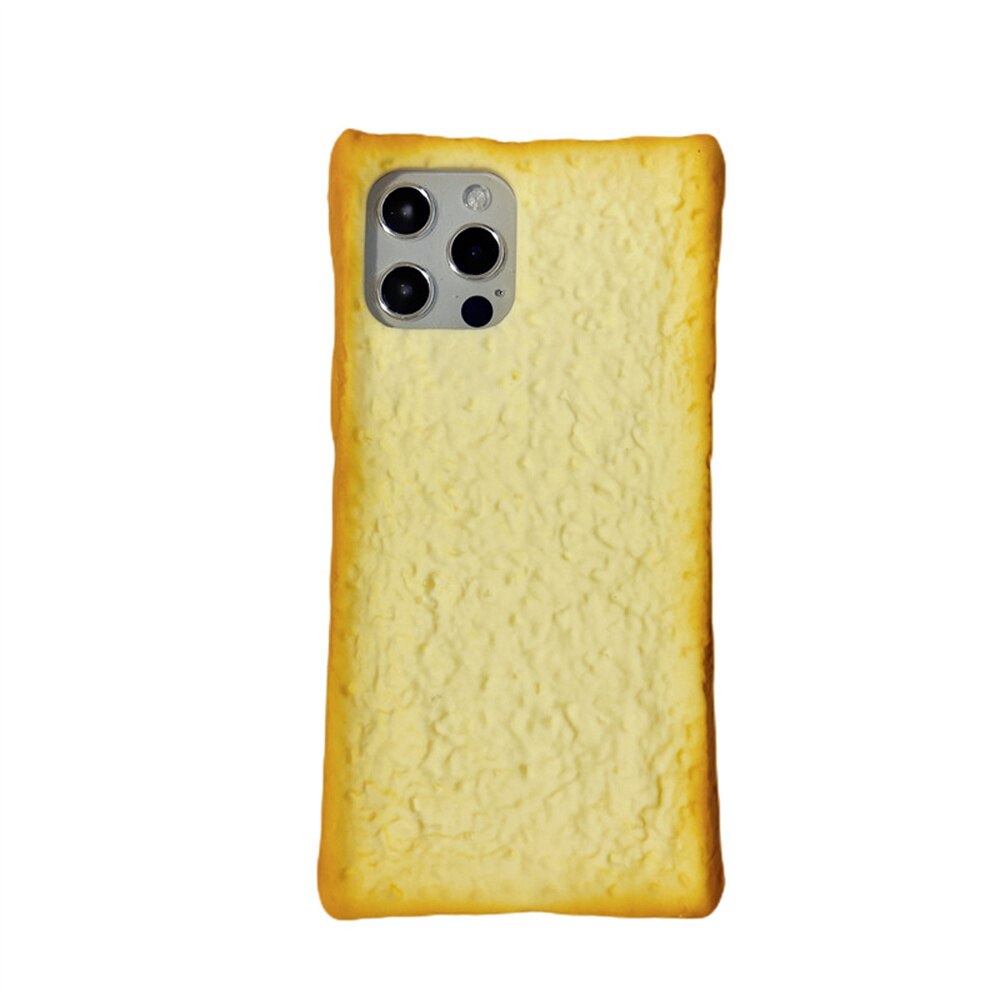 3D Lækkert Toast Armor Telefon Case