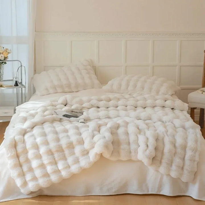 PlushCozy | Faux Fur Vinter tæppe