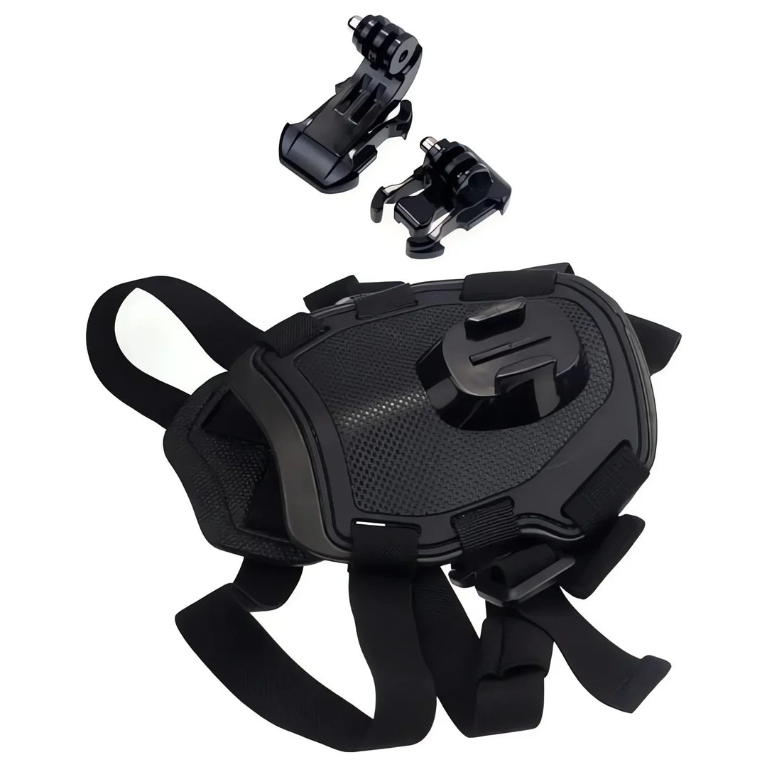 Action-Cam Hundesele med 360° Perspektiv